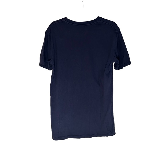 MENS NAVY LOCAL CELEBRITY FANTASY FOOTBALL T-SHIRT SIZE SMALL - Picture 2 of 4